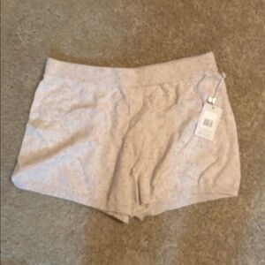 PJ Salvage Cream High Waist Shorts